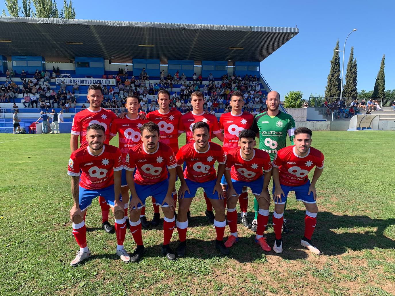 Once inicial de la Estrella en Zafra 