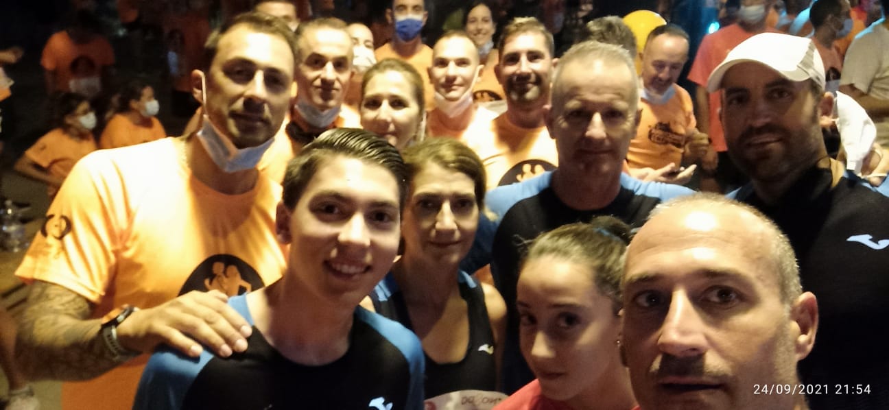 Instantes antes del comienzo de la carrera