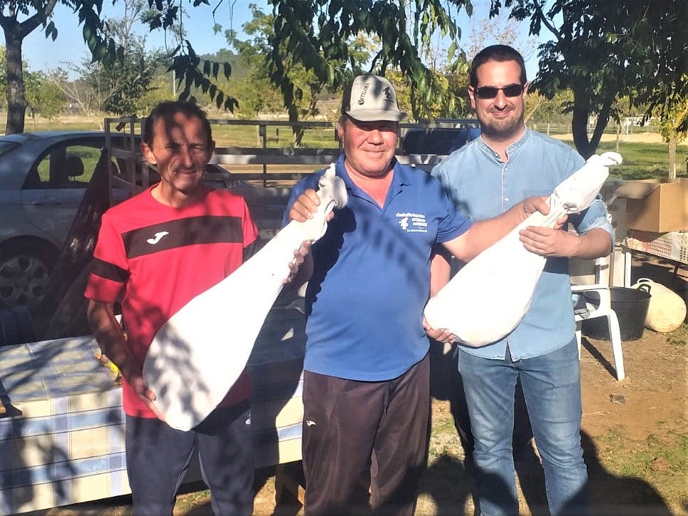 Premio iberico para los ganadores que se fue hasta Mérida