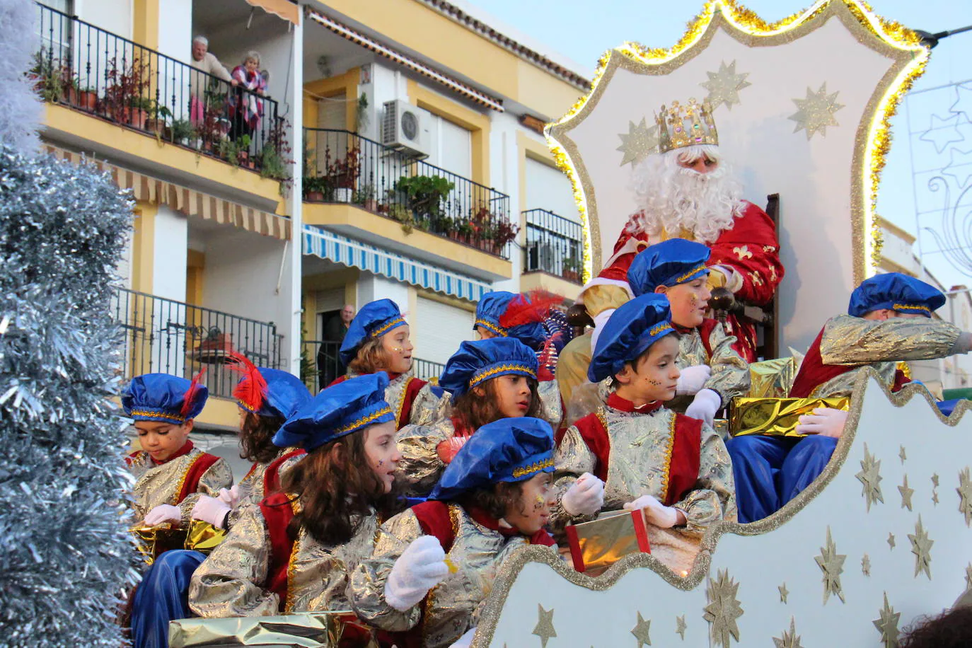 Carroza de la cabalgata de los Reyes Magos 