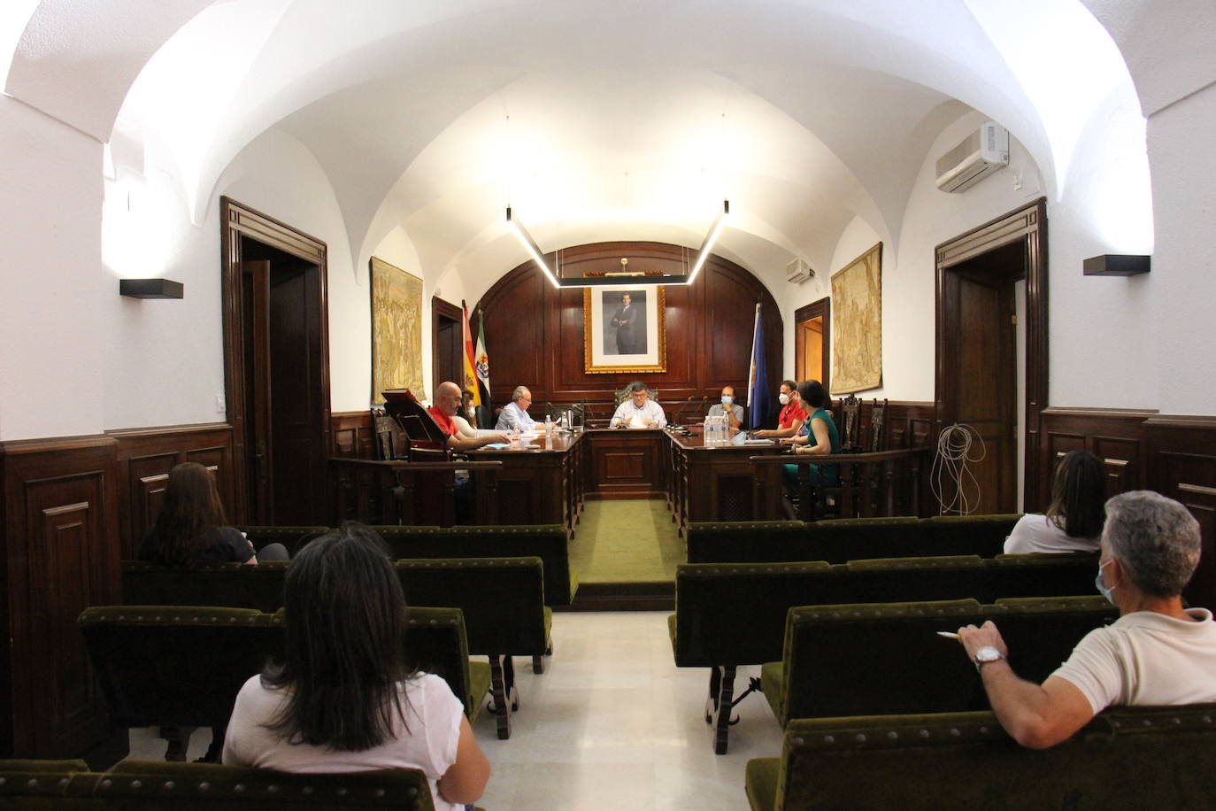 Pleno presencial del Ayuntamiento 