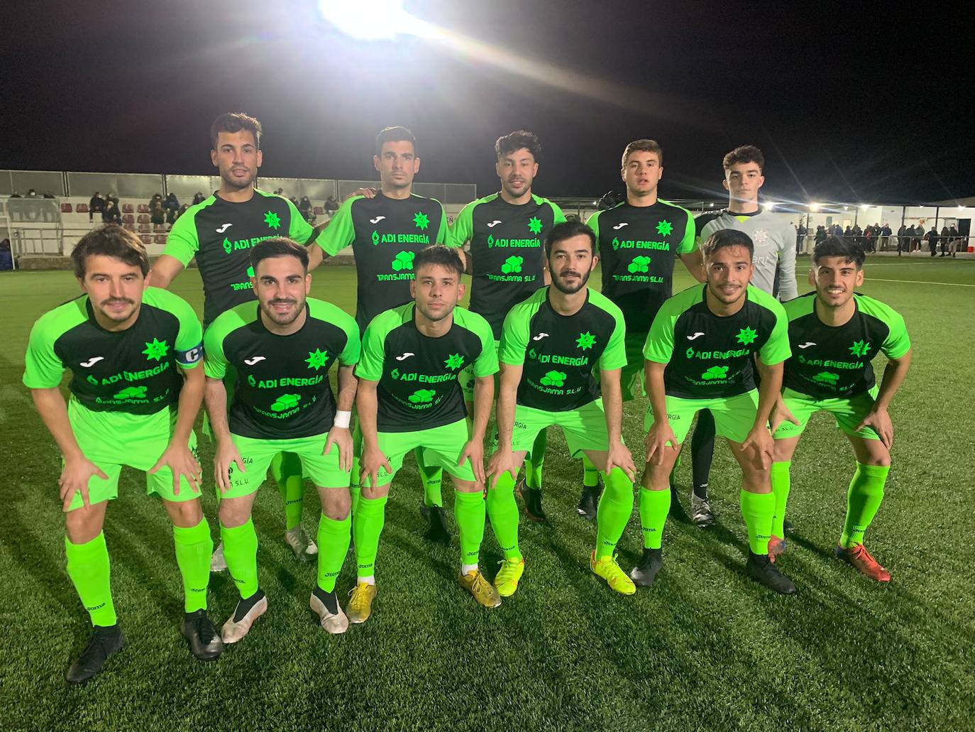 Once inicial de la Estrella en Usagre 