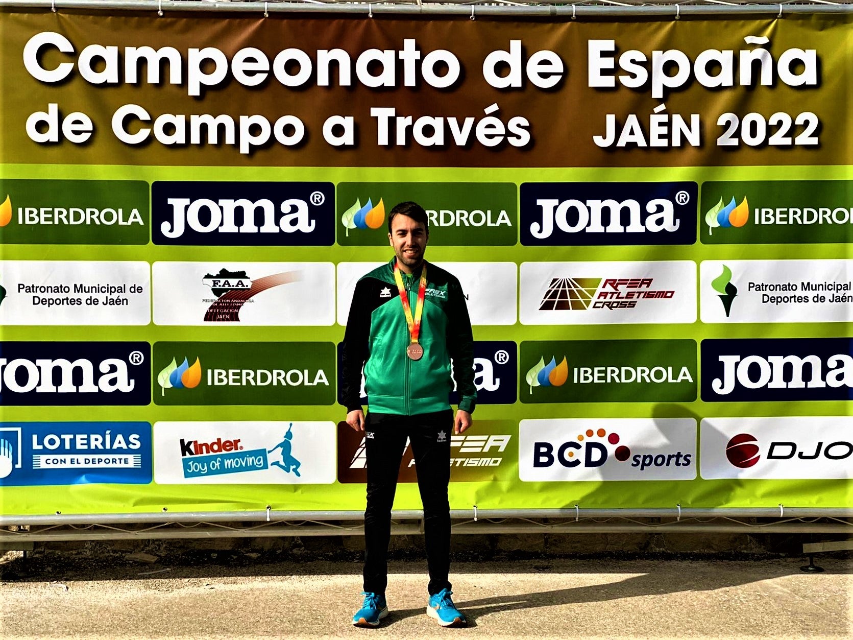 Blanco muy orgulloso de conseguir una medalla a nivel nacional, tras ser un fijo en estas competiciones
