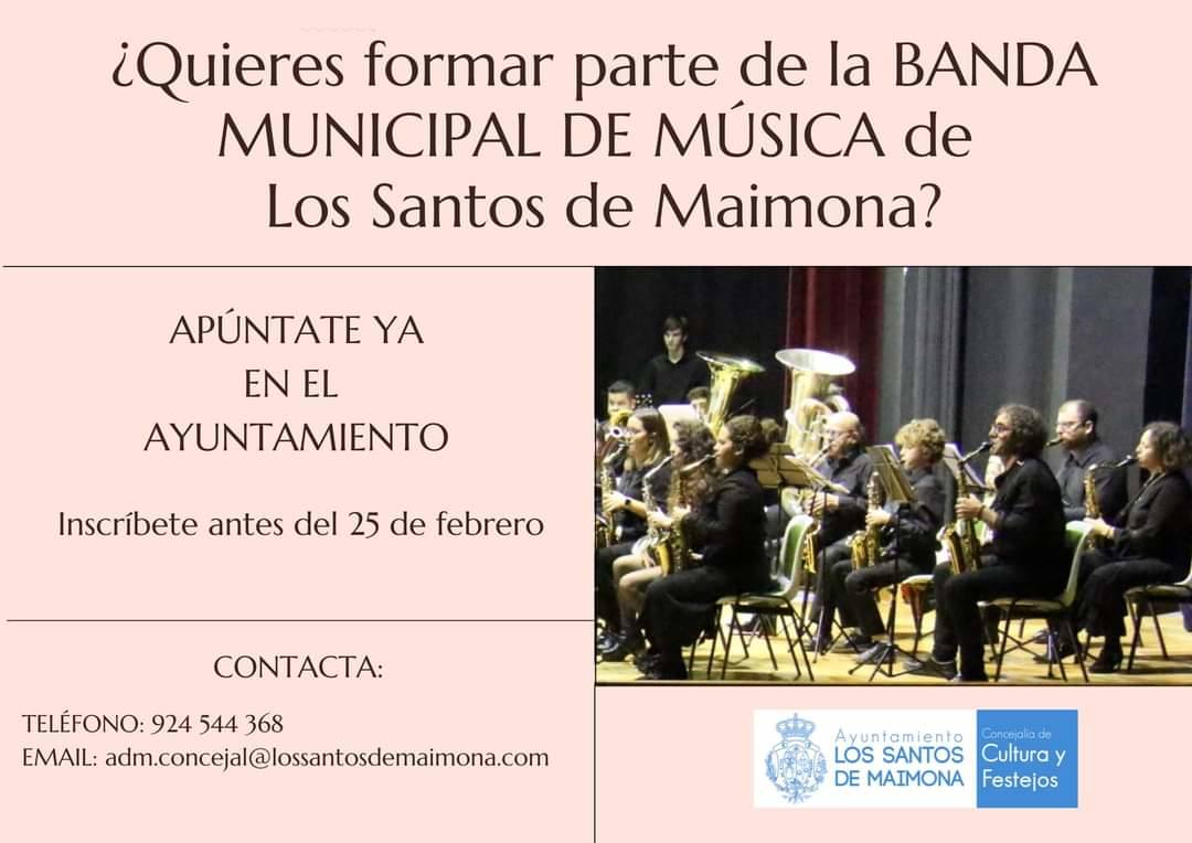 Cartel en el que se buscan músicos 