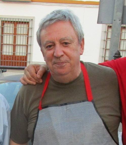 José Luis en una edición del Montadito Solidario 