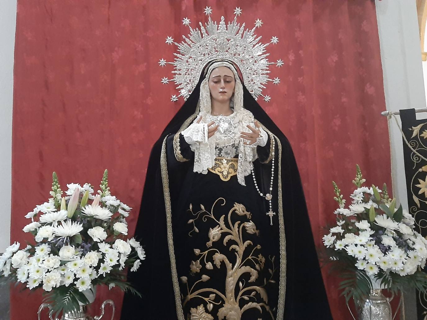 Este viernes comienza el septenario a la Virgen de los Dolores