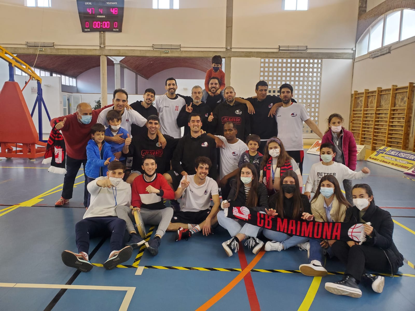 El pasado sábado los santeños ganaban de un sólo punto en Villafranca, con todo por decidir 