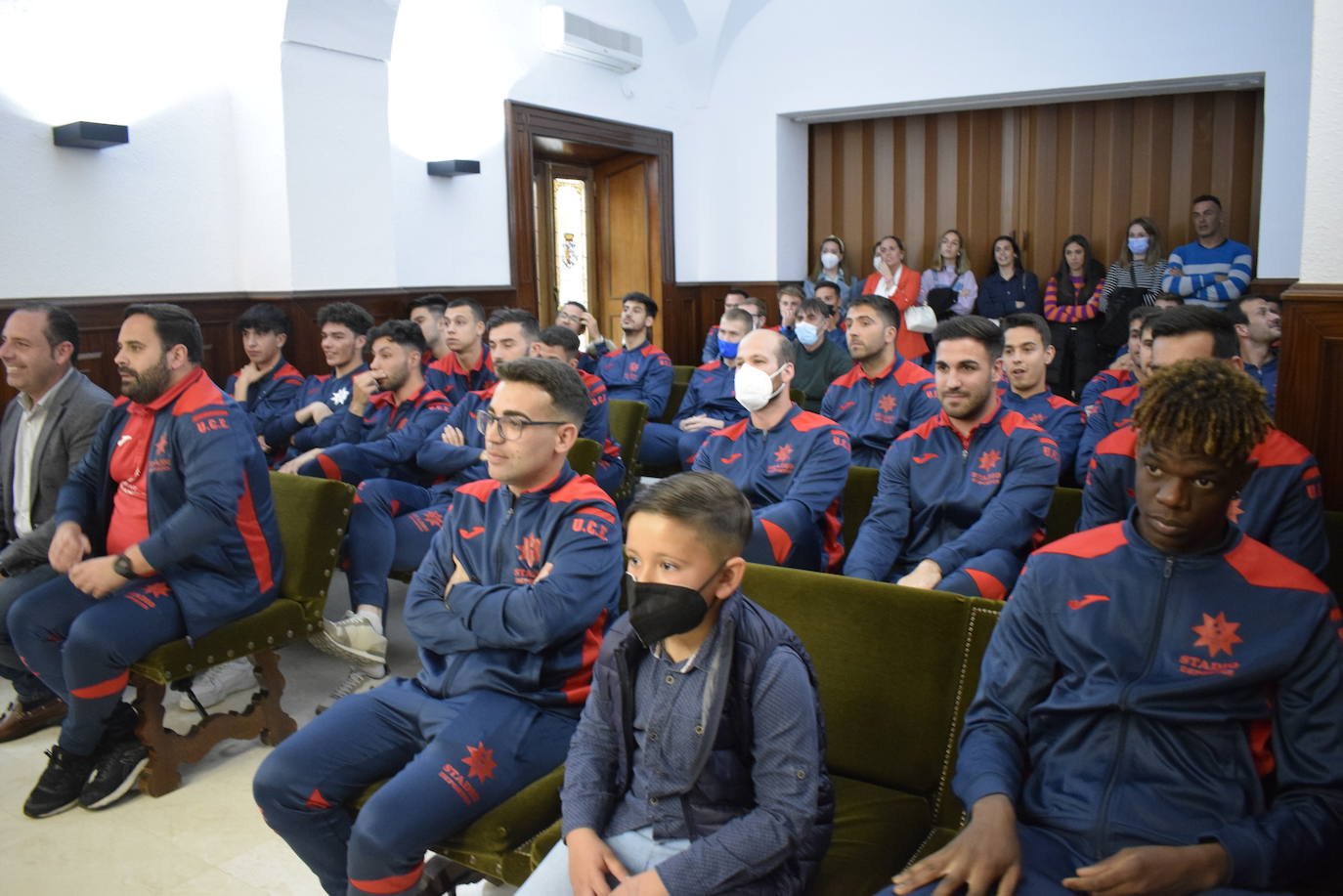 La Yeyi durante el acto 