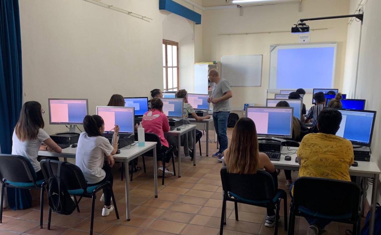 Un momento de una de las clases 