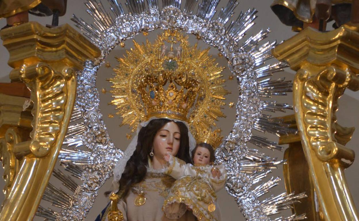 Imagen de la Virgen de la Estrella 