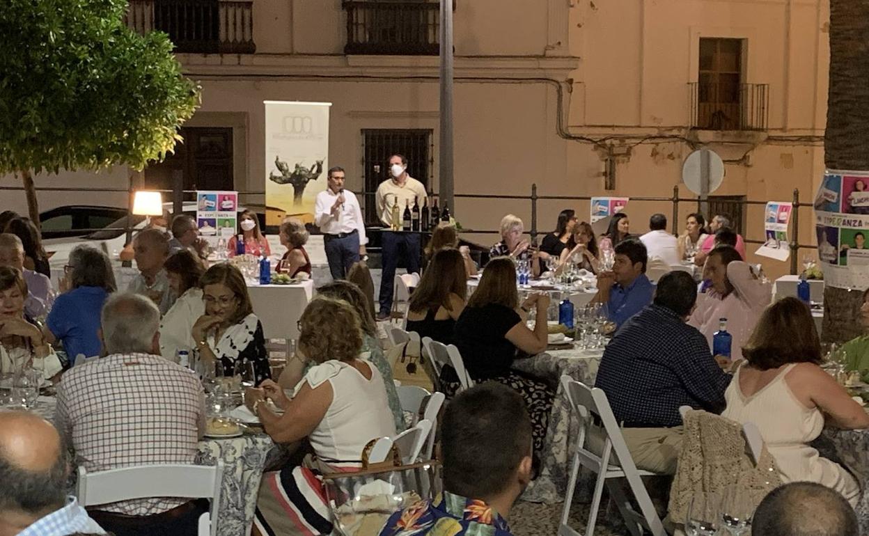 Manuel Gil en uno de sus eventos 