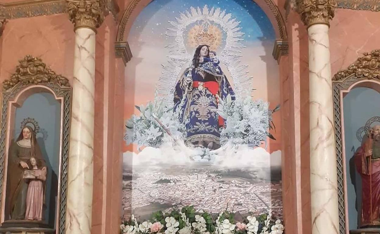 Nuevo cuadro de la Virgen 