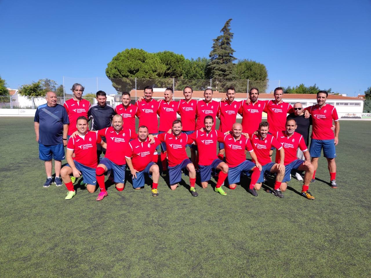 Equipo de Veteranos de fútbol de Los Santos 