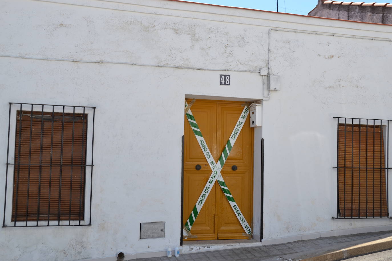 Esta es la casa marcada con el número 48 de la calle San Cristobal donde tuvo lugar el crimen LUCIO POVES 
