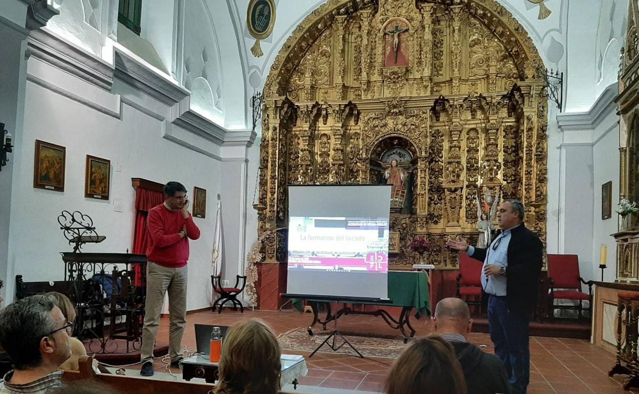Un momento de la inauguración en San Lorenzo 