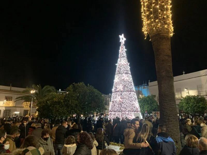 Arbol de Navidade de Los Santos de Maimona 