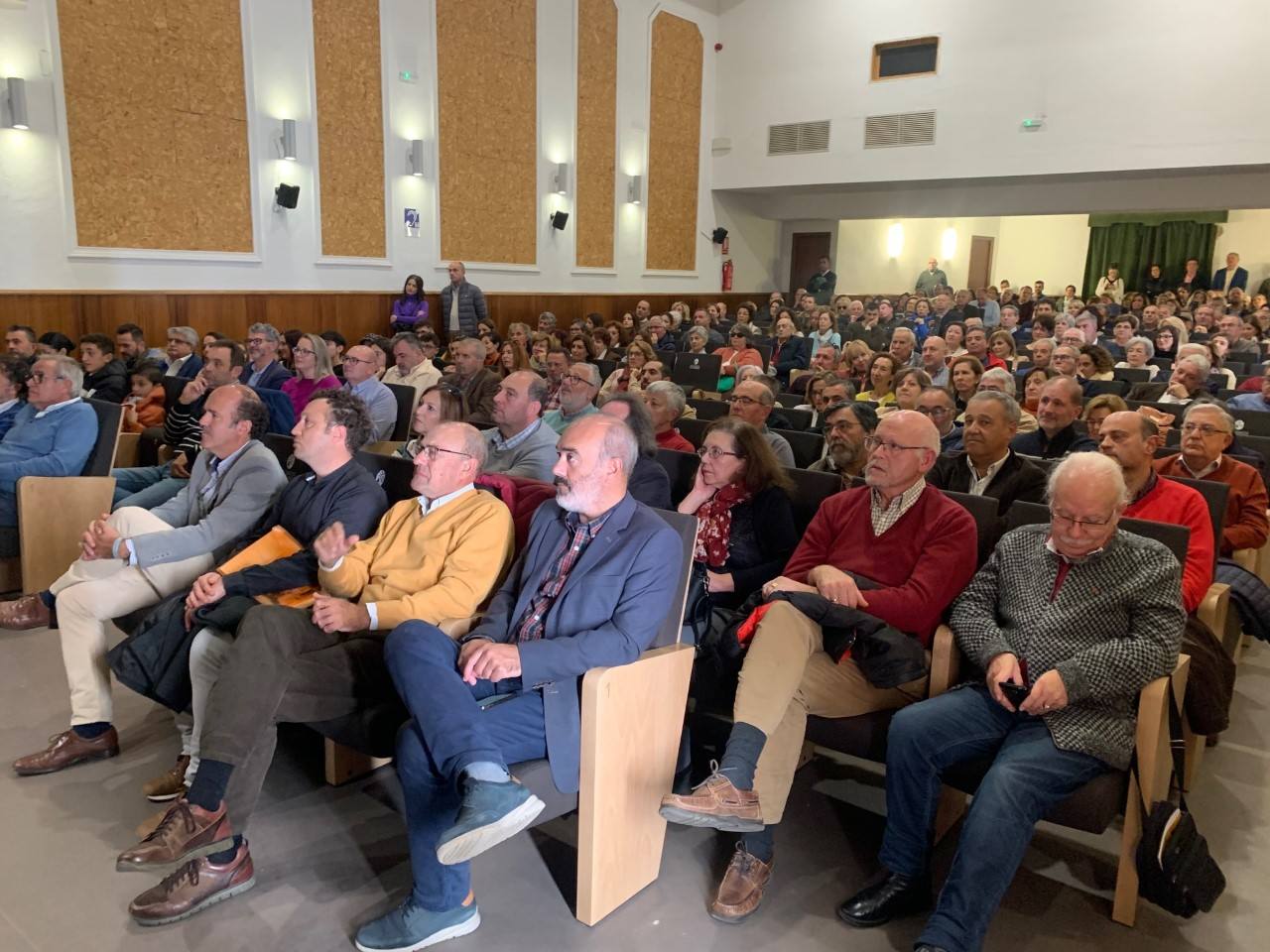 La audiencia fue masiva 