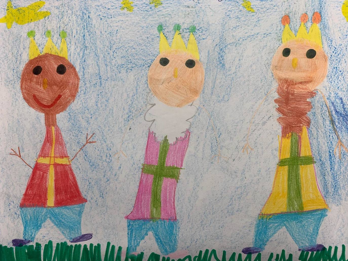 Dibujo de Marta Sánchez alumna de 1º del Juan Blanco 