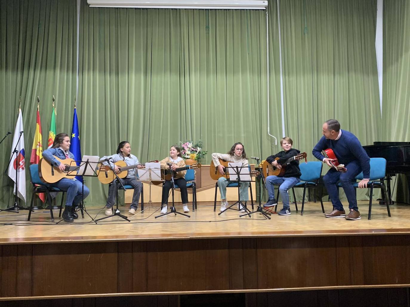 Primera sesión del Concierto de Navidad 