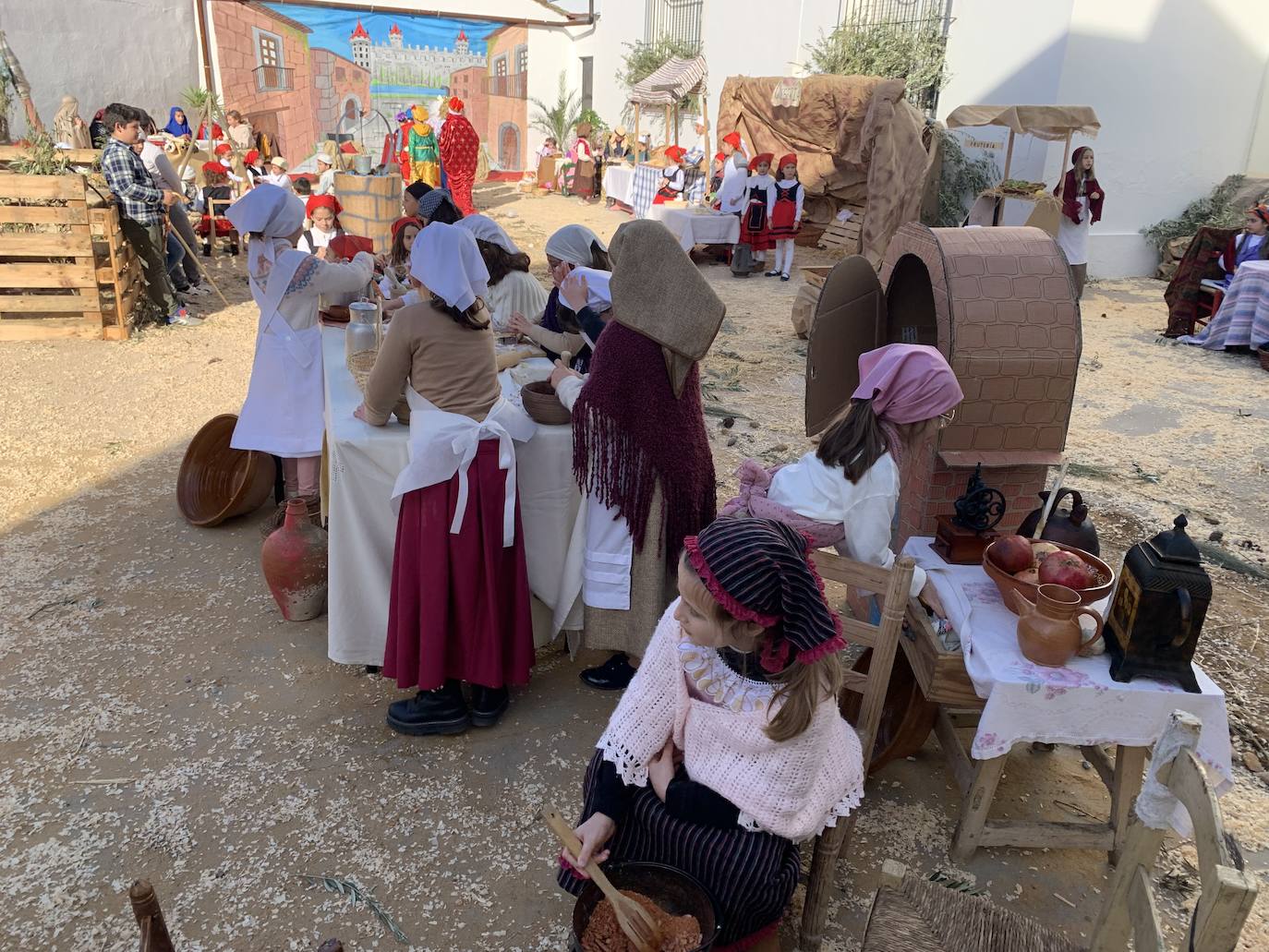 Belén viviente del Alcalde Juan Blanco, primer premio 