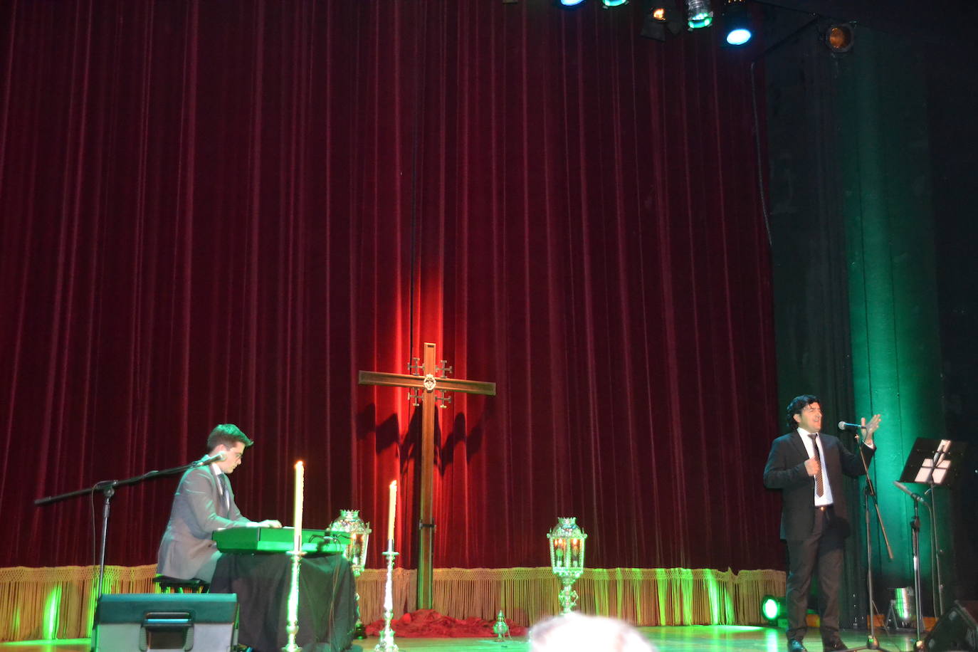 Javier Cecilia y Evaristo Cuevas