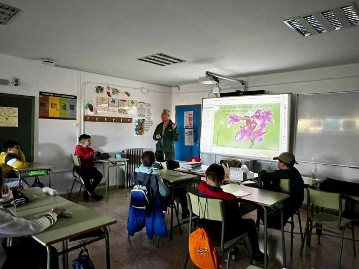 II Jornadas de las Orqídeas, en las aulas