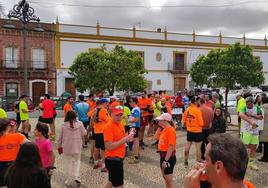 Corredores participantes en la carrera