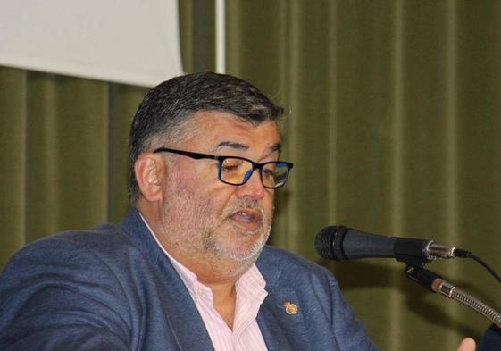 Manuel Lavado en un acto reciente