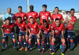 Once inicial frente a Olivenza