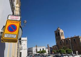 Señal de no aparcar