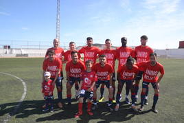 Once inicial de la Estrella frente al Plasencia