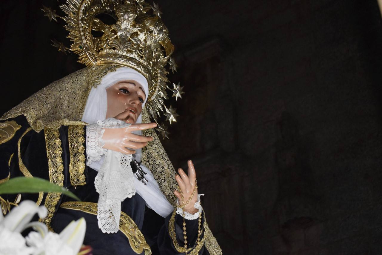 Virgen Dolorosa de mauricio Tinoco