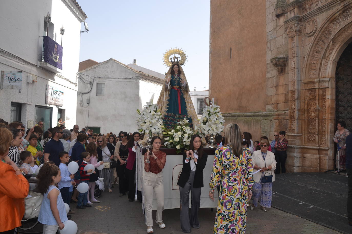 La sencilla Virgen de la Candelaria