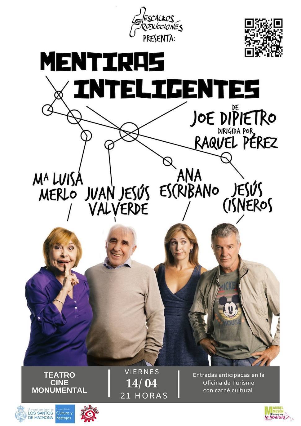 Cartel de la obra Mentiras Inteligentes