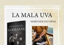 Cartel de la presentación de la novela de María Sánchez Mena