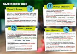 El programa de la Romería