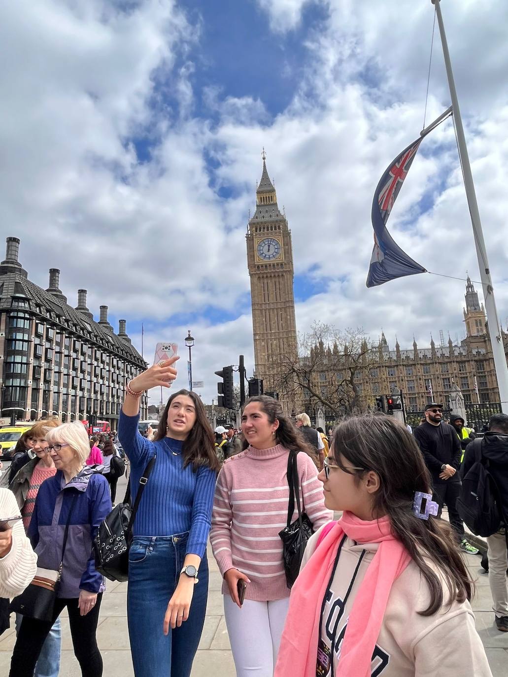 Alumnos en Londres