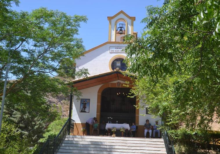 La ermita donde se celebró la misa