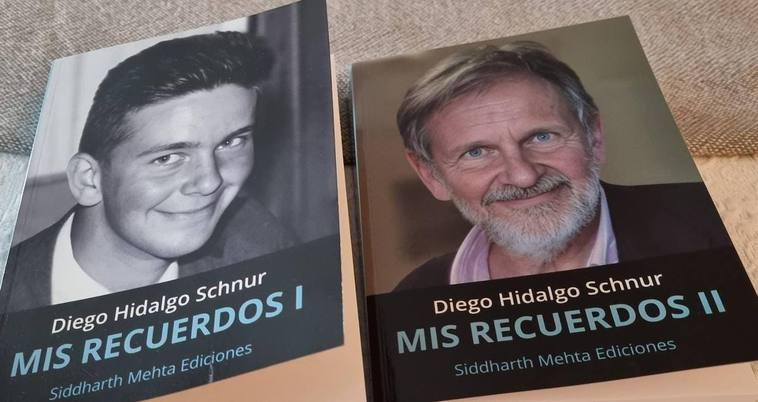 Diego Hidalgo presentará sus memorias 'mis recuerdos', en Los Santos, el 14 de junio