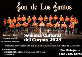 Cartel del concierto