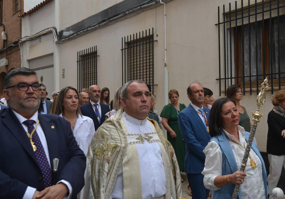 José Antonio Sequeda en una procesión