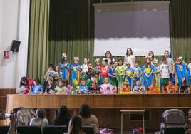 Clausura de un campamento de verano