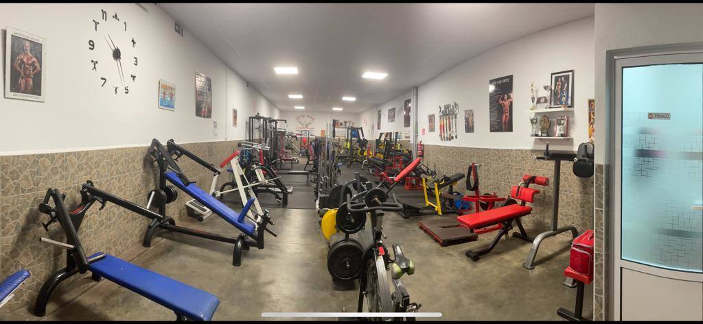 Interior del gimnasio