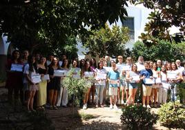Alumnos con mejores expedientes