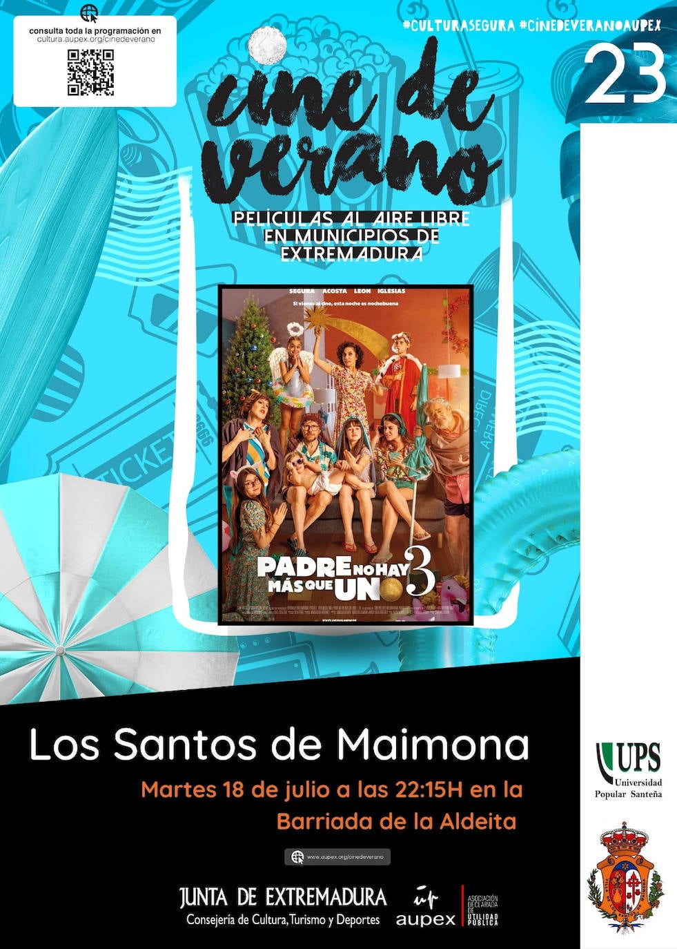 En el Cine de Verano se proyectará 'Padre no hay más que uno 3'