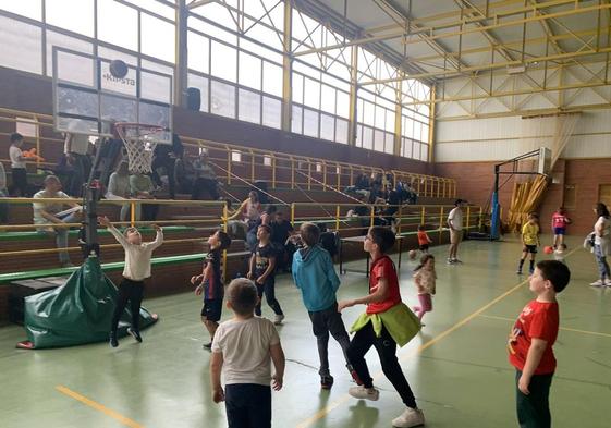 Alumnos de la Escuela Municipal de Deportes