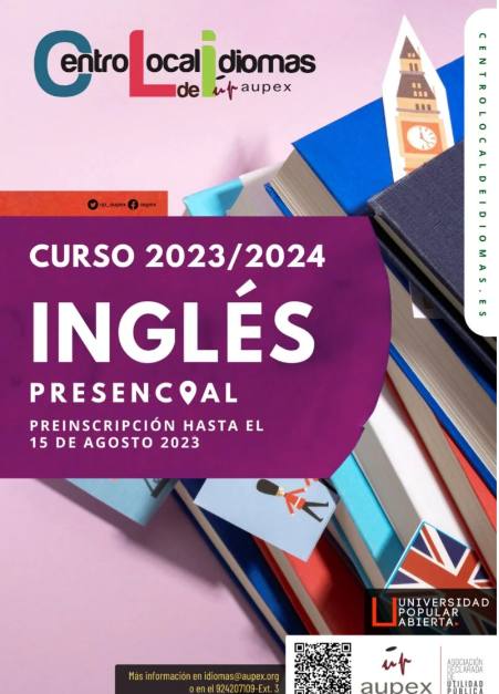 El Centro Local de Idiomas abre el plazo de inscripción para el curso 2023-2024
