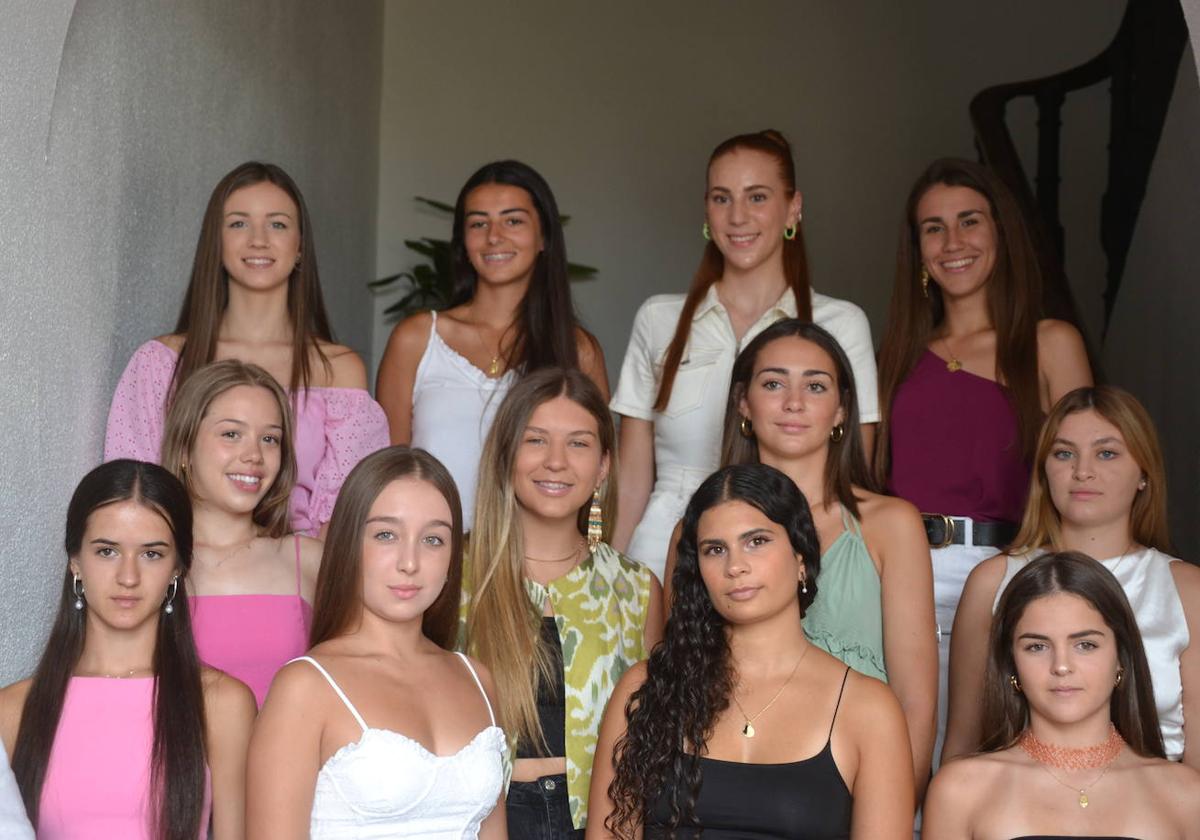 Las doce candidatas a Reina de la verndimia 2023