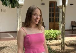 Alba Moreno, candidata a Reina de la Vendimia por la Coordinadora de Cofradías