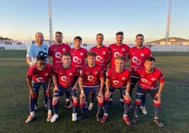 Once inicial frente al Zarceño